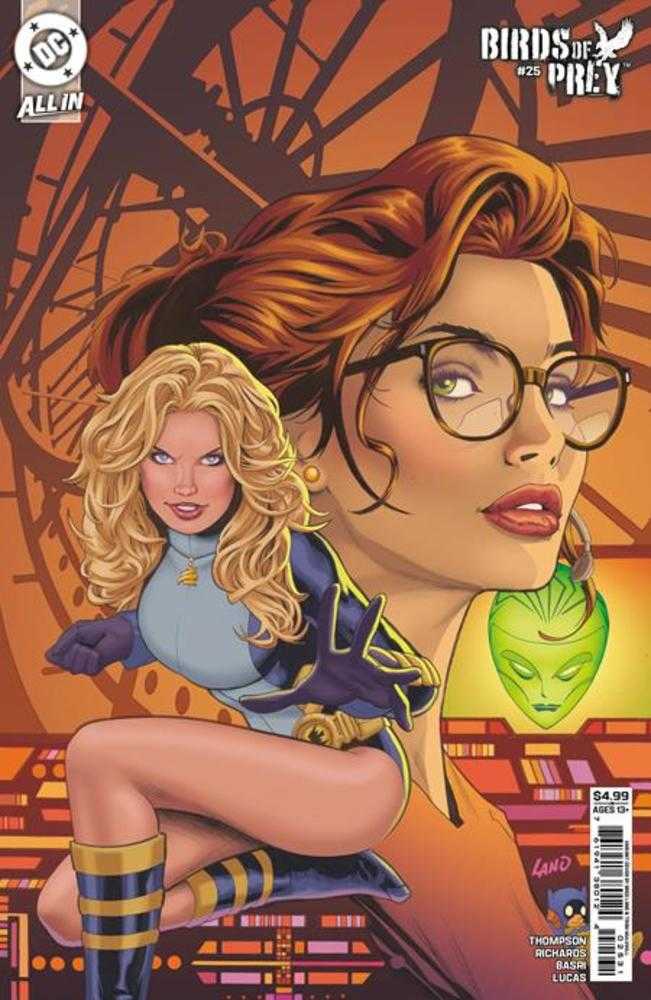 Birds Of Prey #25 Portada C Greg Land Variante en cartulina