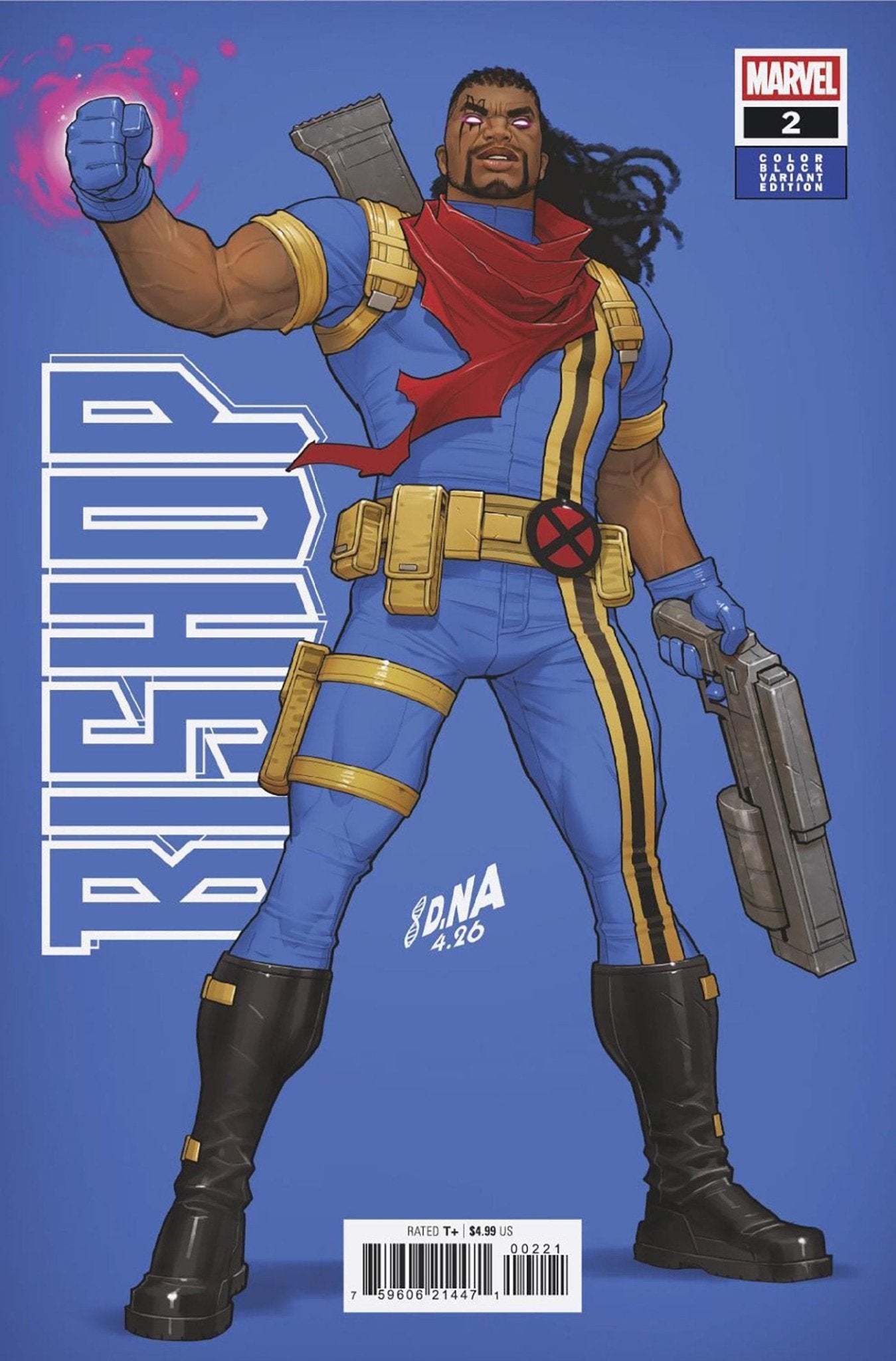 Bishop 2 David Nakayama Color Block Blue Variant - Cadets Toys & Comics