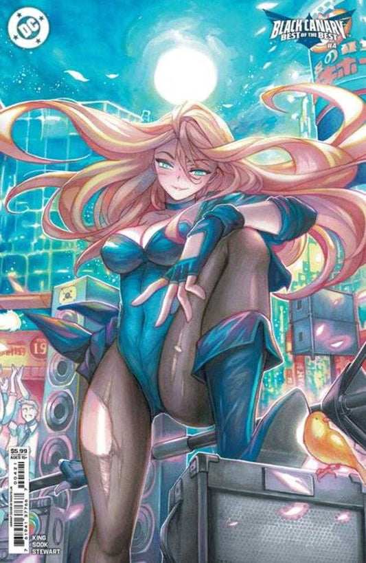 Black Canary Best Of The Best 4 (Of 6) Cover B Rachta Lin Card Stock Variant - Cadets Toys & Comics