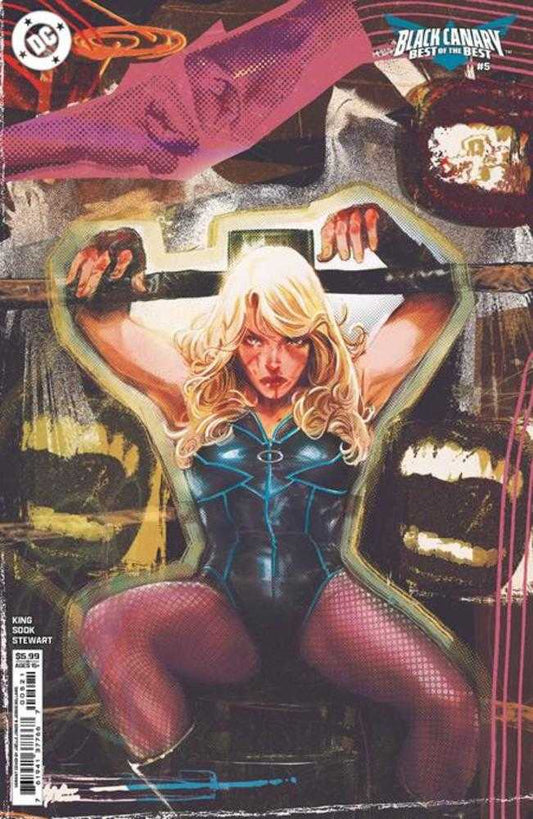 Black Canary Best Of The Best 5 (Of 6) Cover B Joelle Jones Card Stock Variant - Cadets Toys & Comics
