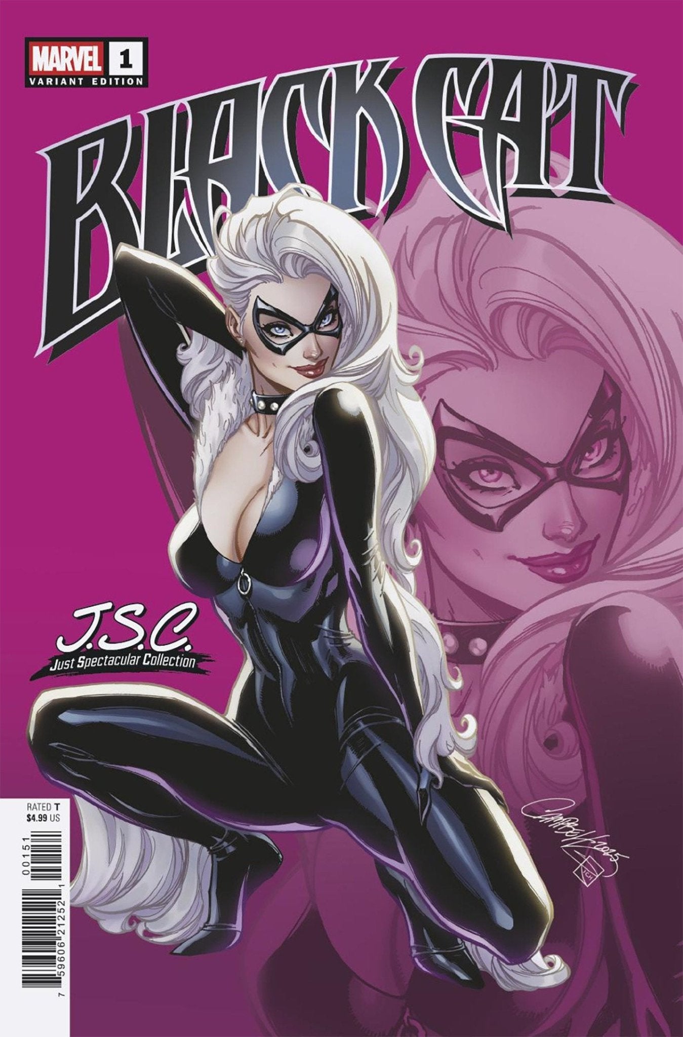 Gato Negro n.º 1 J. Scott Campbell Colección Simplemente Espectacular