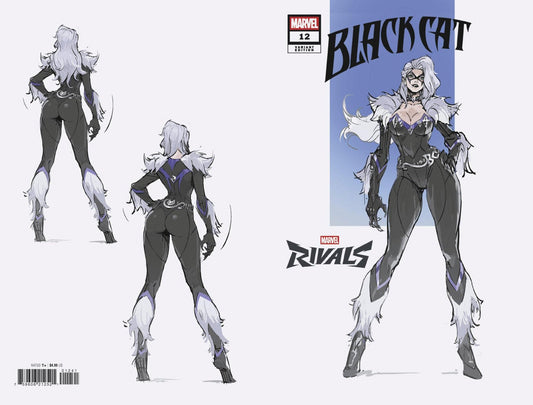 Black Cat 12 Netease Games Marvel Rivals Wraparound Variant - Cadets Toys & Comics