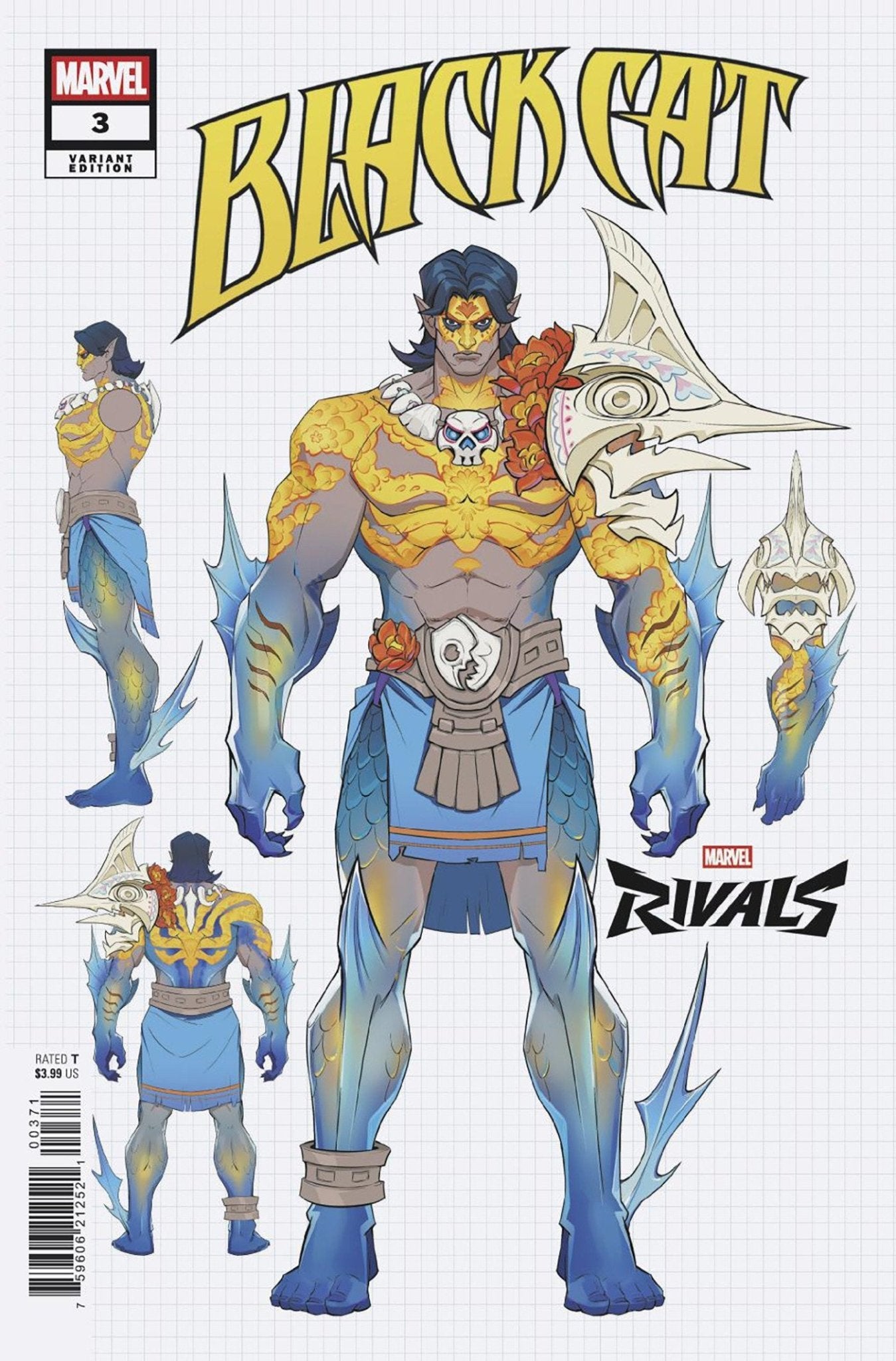 Gato Negro #3 Variante Marvel Rivals de Netease Games