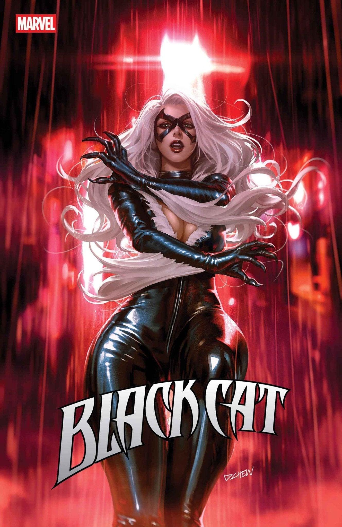 Black Cat #4 Derrick Chew Black Cat Variant