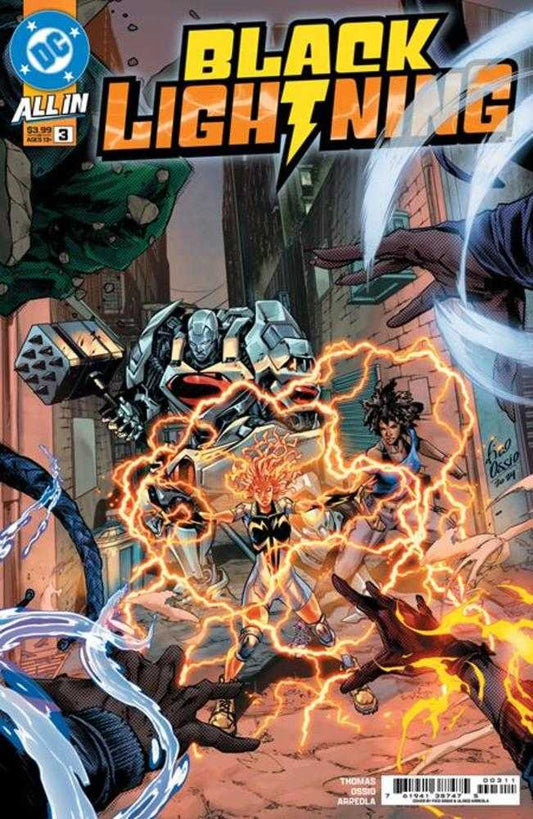 Black Lightning 3 Cover A Fico Ossio - Cadets Toys & Comics