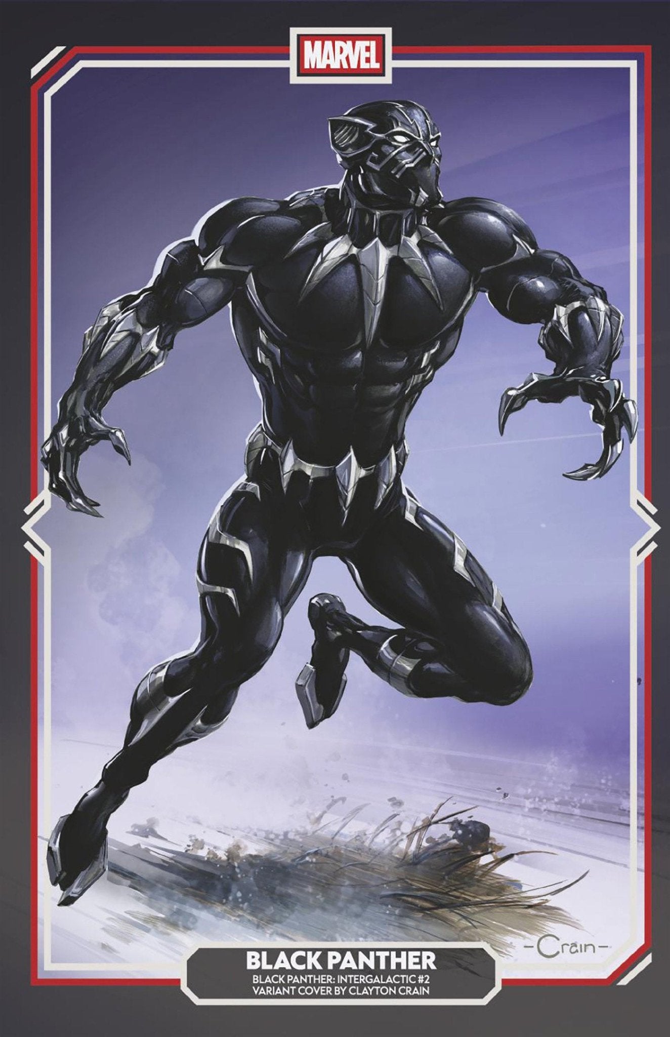 Black Panther: Intergalactic 2 Clayton Crain Variant - Cadets Toys & Comics