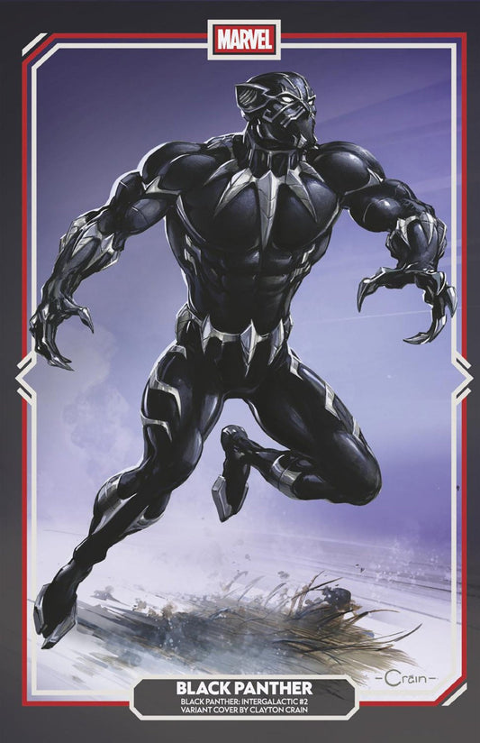 Black Panther: Intergalactic 2 Clayton Crain Variant - Cadets Toys & Comics