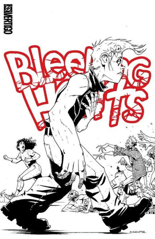 Bleeding Hearts 1 2nd Print Cover B Nick Dragotta Card Stock Variant (Mature) - Cadets Toys & Comics