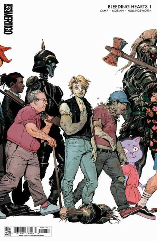Bleeding Hearts 1 Cover E Alvaro Martinez Bueno Connecting Card Stock Variant (Mature) - Cadets Toys & Comics