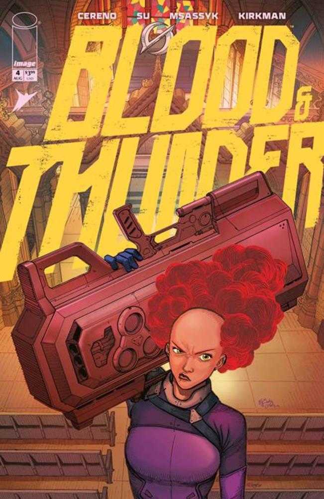 Blood &amp; Thunder #4 Portada A Ej Su &amp; Msassyk (Para adultos)