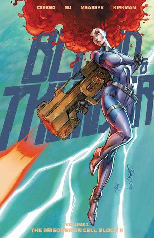 Blood &amp; Thunder TPB Volumen 01 J Scott Campbell Variante exclusiva para el mercado directo (para adultos)