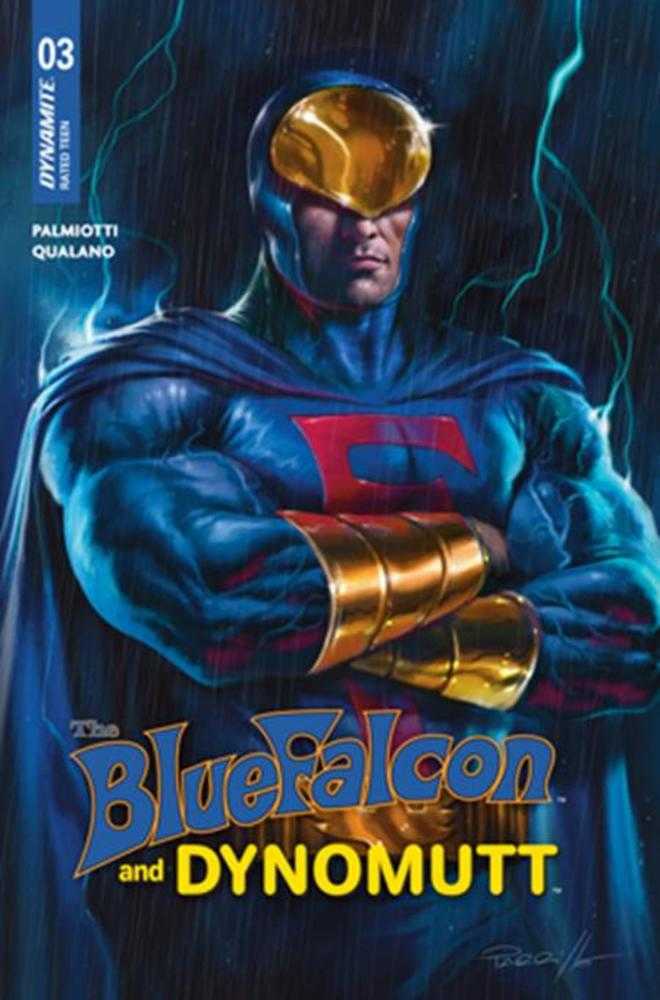 Blue Falcon &amp; Dynomutt #3 Portada A Lucio Parrillo