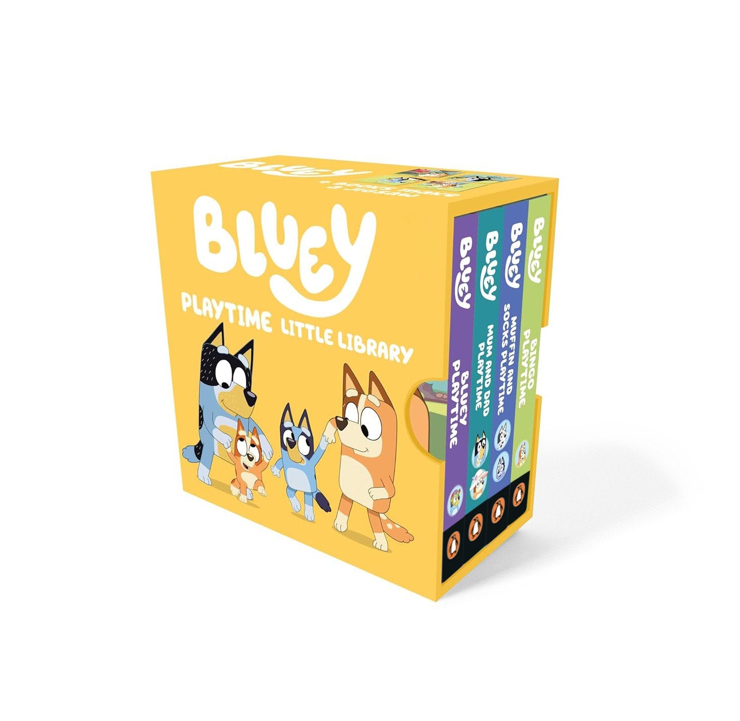 Bluey: Playtime Little Library 4 Book Box Set - Cadets Toys & Comics