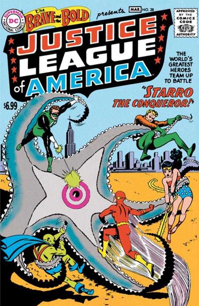 Brave And The Bold 28 Facsimile Edition Cover B Mike Sekowsky Foil Variant (2026 Edition) - Cadets Toys & Comics