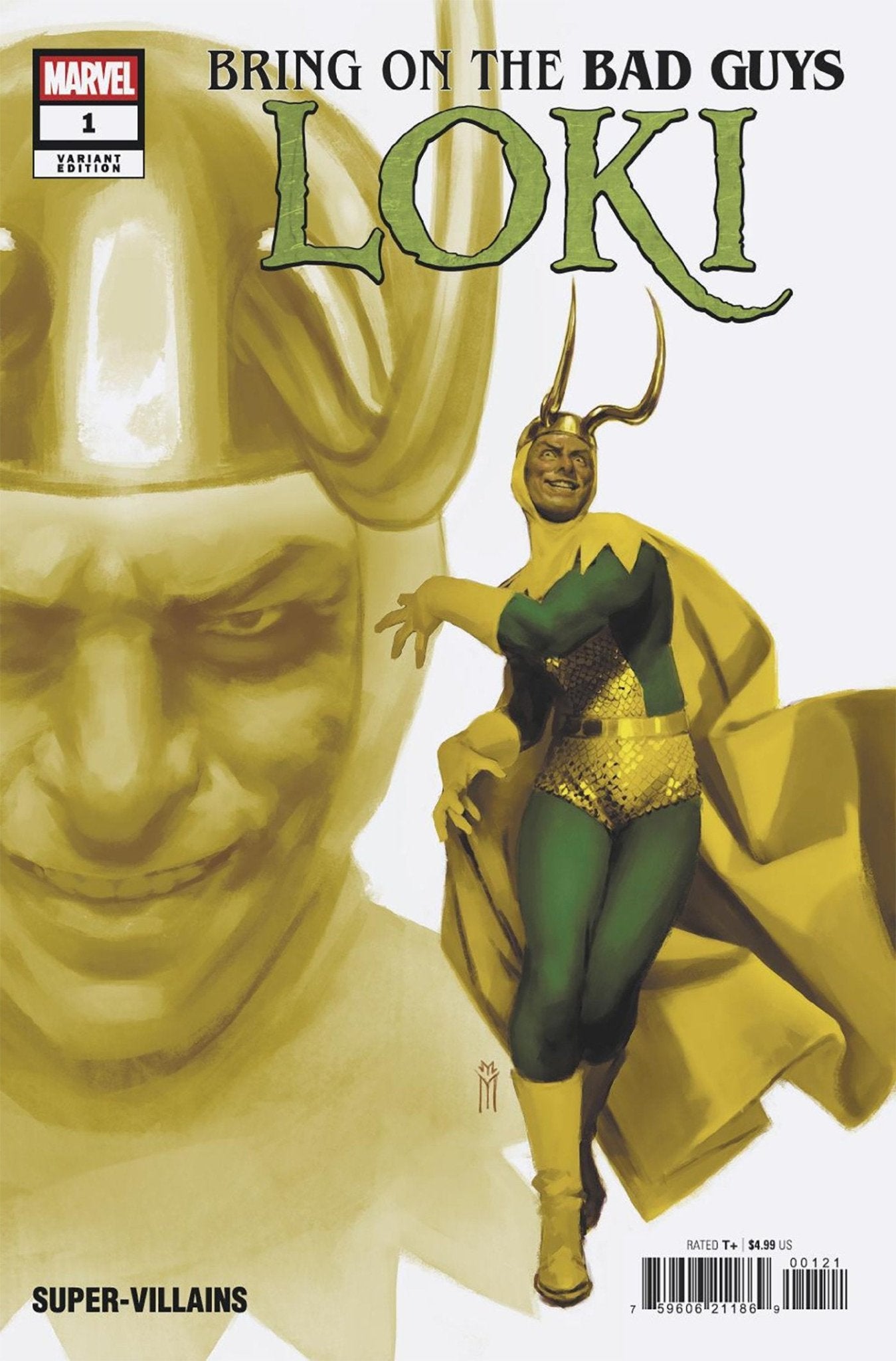 Que vengan los malos: Loki #1 Variante de Miguel Mercado