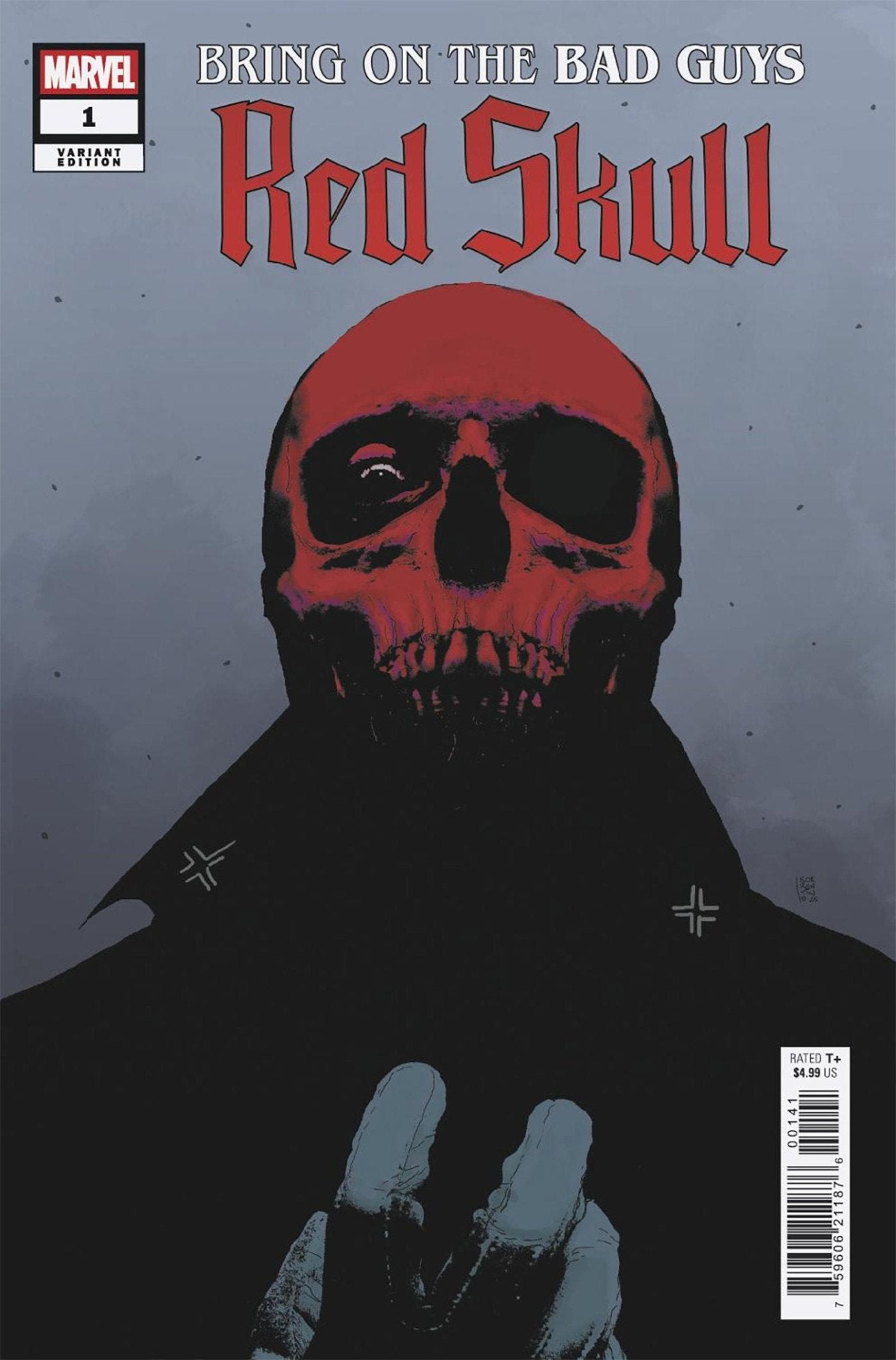 Que vengan los malos: Red Skull #1 Variante de Andrea Sorrentino