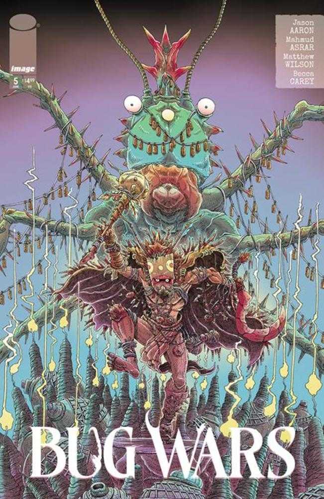 Bug Wars #5 (de 6) Portada B Variante de James Stokoe (Para adultos)