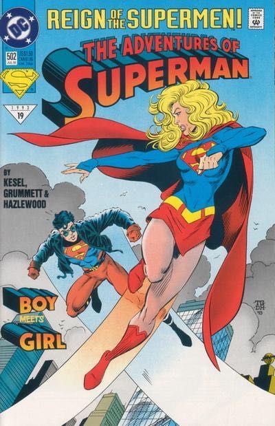 The Adventures of Superman #502 (Direct Edition)
