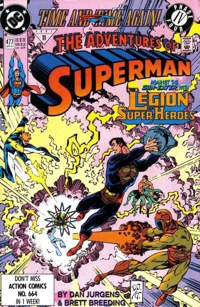 The Adventures of Superman #477 (Direct Edition)