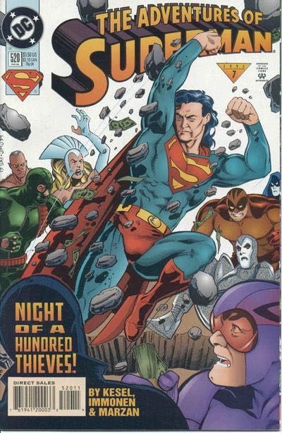 The Adventures of Superman #520 (Direct Edition)
