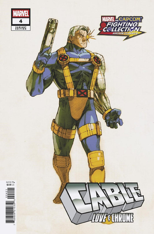 Cable: Love And Chrome 4 Bengus Marvel vs. Capcom Variant - Cadets Toys & Comics