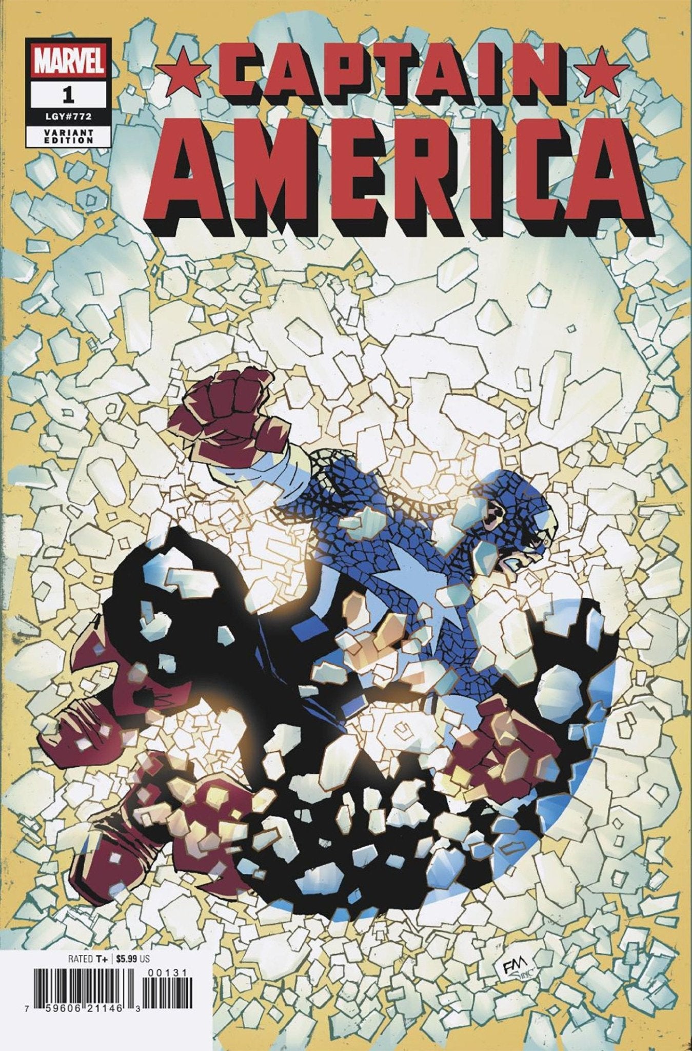 Capitán América #1 Variante de Frank Miller