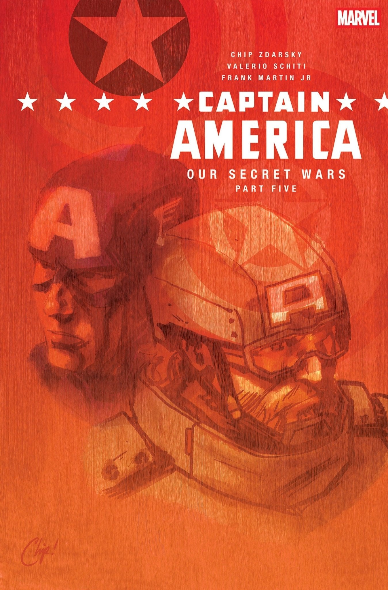 Capitán América #5 Variante de Chip Zdarsky