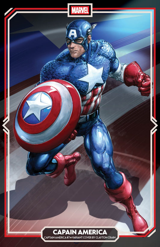 Captain America 7 Clayton Crain Variant - Cadets Toys & Comics