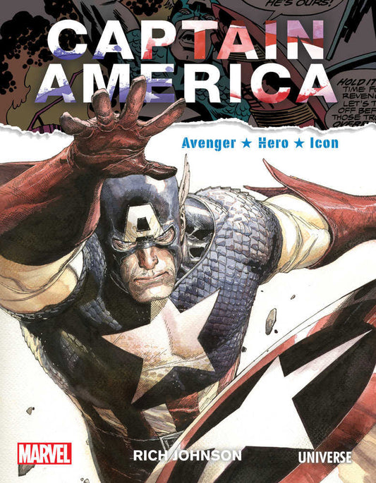 Captain America First Avenger Hero Icon Hardcover - Cadets Toys & Comics