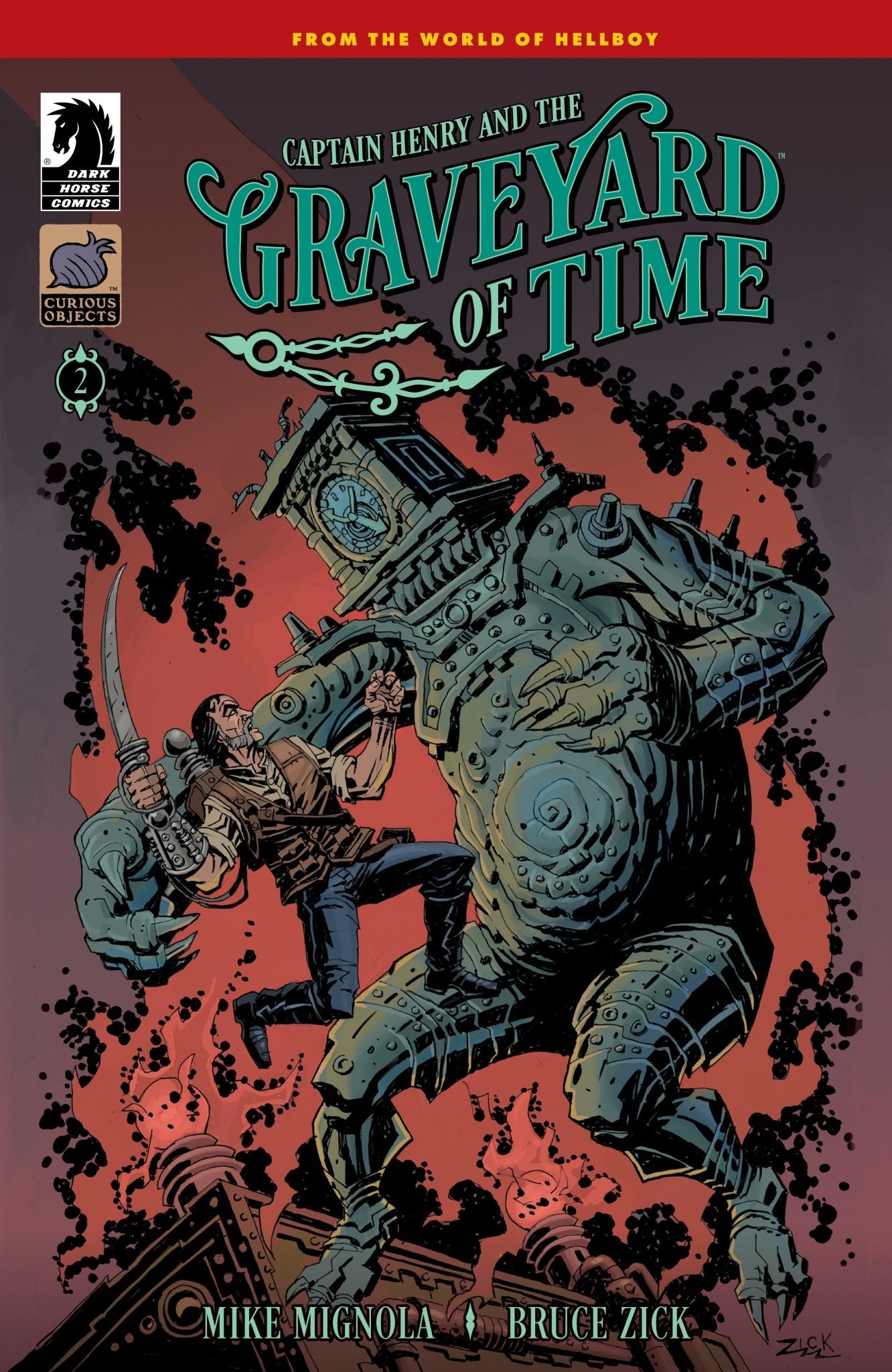 Captain Henry And The Graveyard Of Time 2 (Cover A) (Bruce Zick) - Cadets Toys & Comics