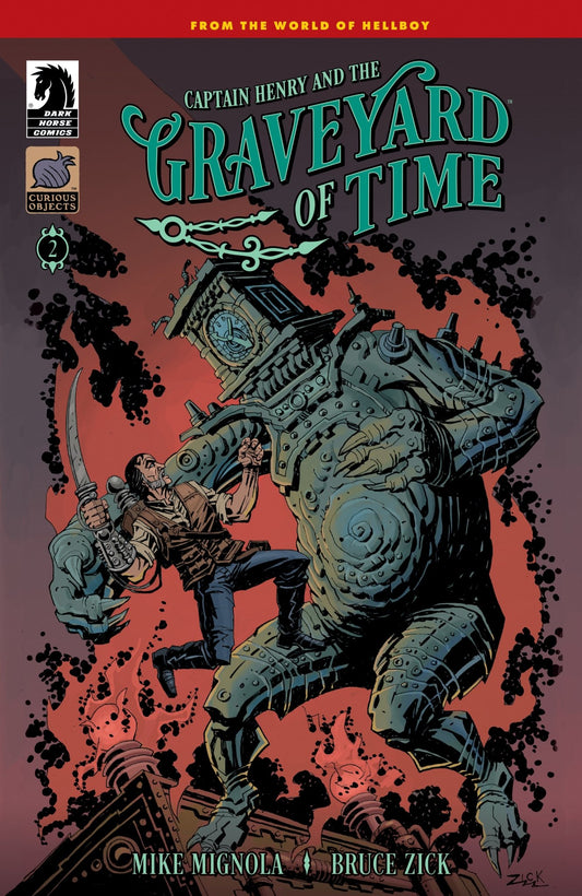 Captain Henry And The Graveyard Of Time 2 (Cover A) (Bruce Zick) - Cadets Toys & Comics