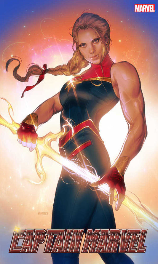 Captain Marvel 1 Joshua Swaby Variant - Cadets Toys & Comics