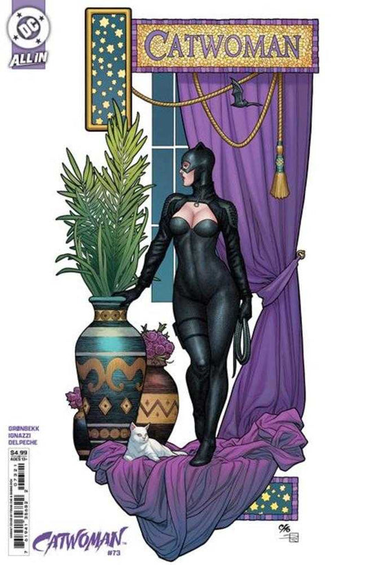 Catwoman 73 Cover B Frank Cho Card Stock Variant - Cadets Toys & Comics