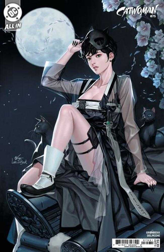 Catwoman 75 Cover C Inhyuk Lee Card Stock Variant - Cadets Toys & Comics