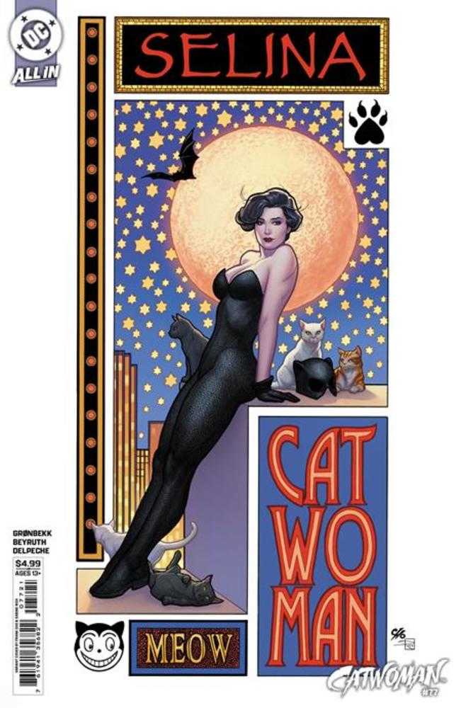 Catwoman #77 Portada B Frank Cho Variante en cartulina