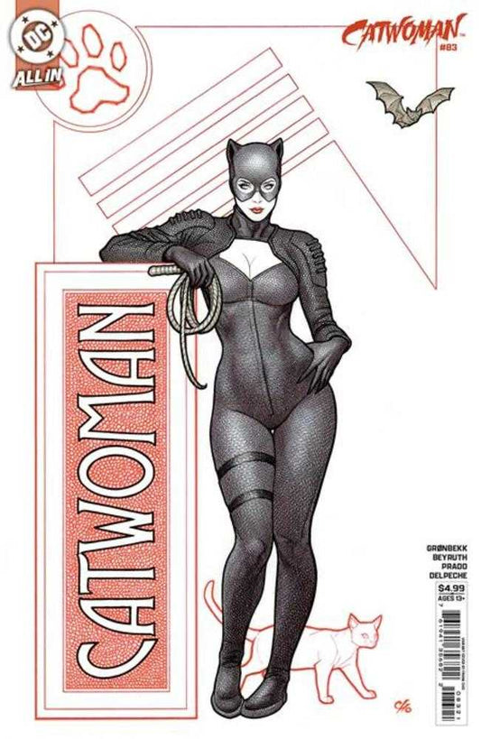 Catwoman 83 Cover B Frank Cho Card Stock Variant - Cadets Toys & Comics