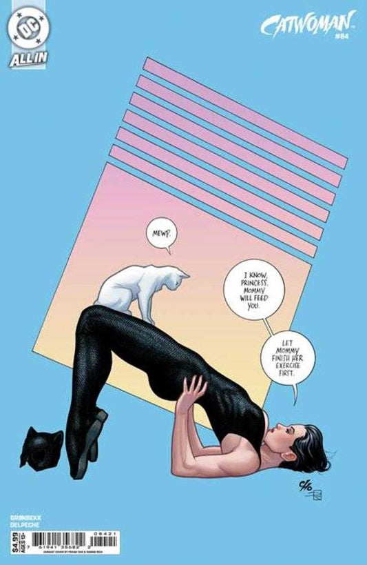 Catwoman 84 Cover B Frank Cho Card Stock Variant - Cadets Toys & Comics