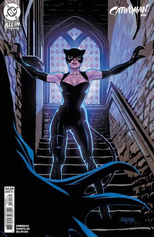 Catwoman 85 Cover C Mahmud Asrar Card Stock Variant - Cadets Toys & Comics