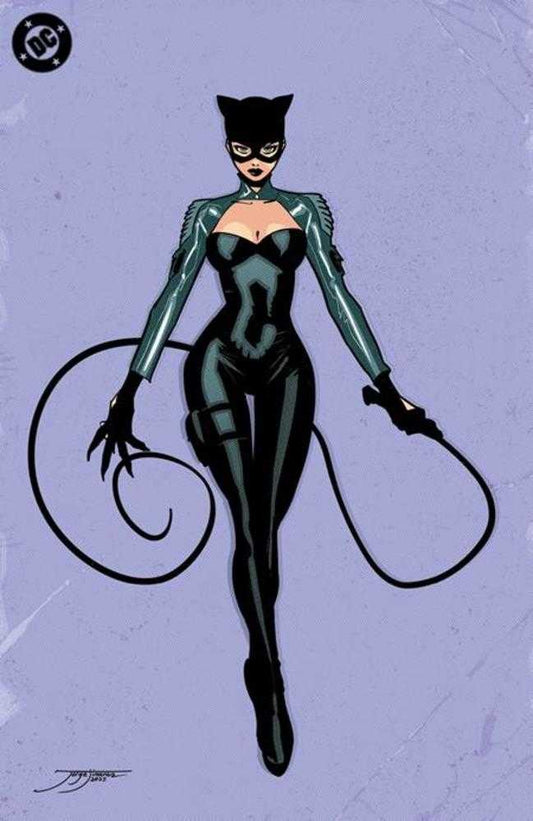 Catwoman 85 Cover G Jorge Jimenez Corner Box Spot Foil Variant - Cadets Toys & Comics
