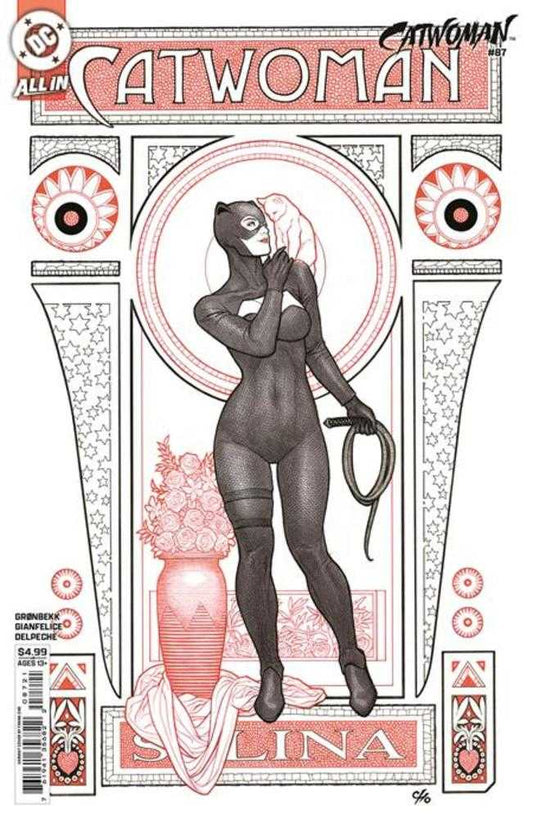 Catwoman 87 Cover B Frank Cho Card Stock Variant - Cadets Toys & Comics