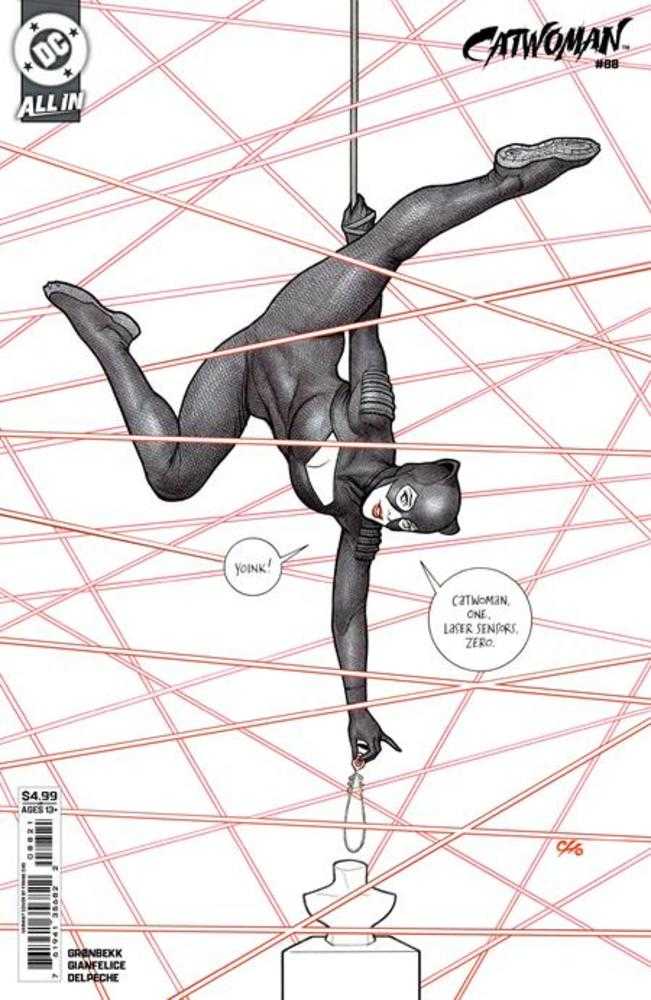 Catwoman 88 Cover B Frank Cho Card Stock Variant - Cadets Toys & Comics