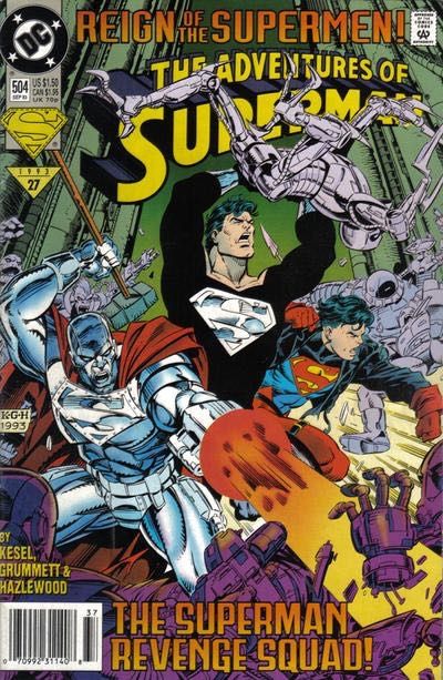 The Adventures of Superman #504 (Newsstand Edition)
