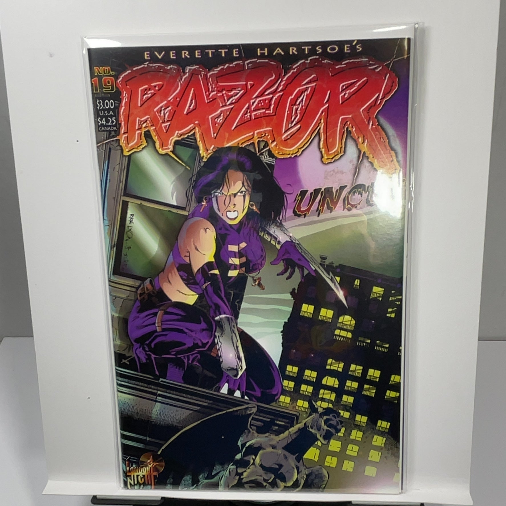 Razor Uncut #16-20 Comic Lot Everette Hartsoe London Night Comics — photo 4