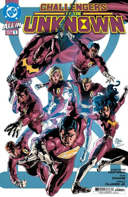 Challengers Of The Unknown 1 (Of 6) Cover A Mike Deodato Jr - Cadets Toys & Comics