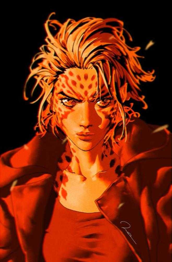 Cheetah y Cheshire roban la Liga de la Justicia #1 (de 6) Portada B Gerald Parel Variante en cartulina