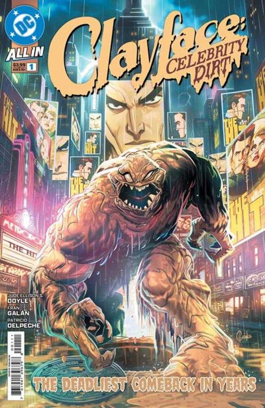 Clayface Celebrity Dirt 1 (Of 6) Cover A Fran Galan - Cadets Toys & Comics