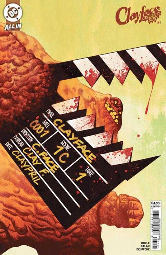 Clayface Celebrity Dirt 1 (Of 6) Cover B Mike Del Mundo Card Stock Variant - Cadets Toys & Comics