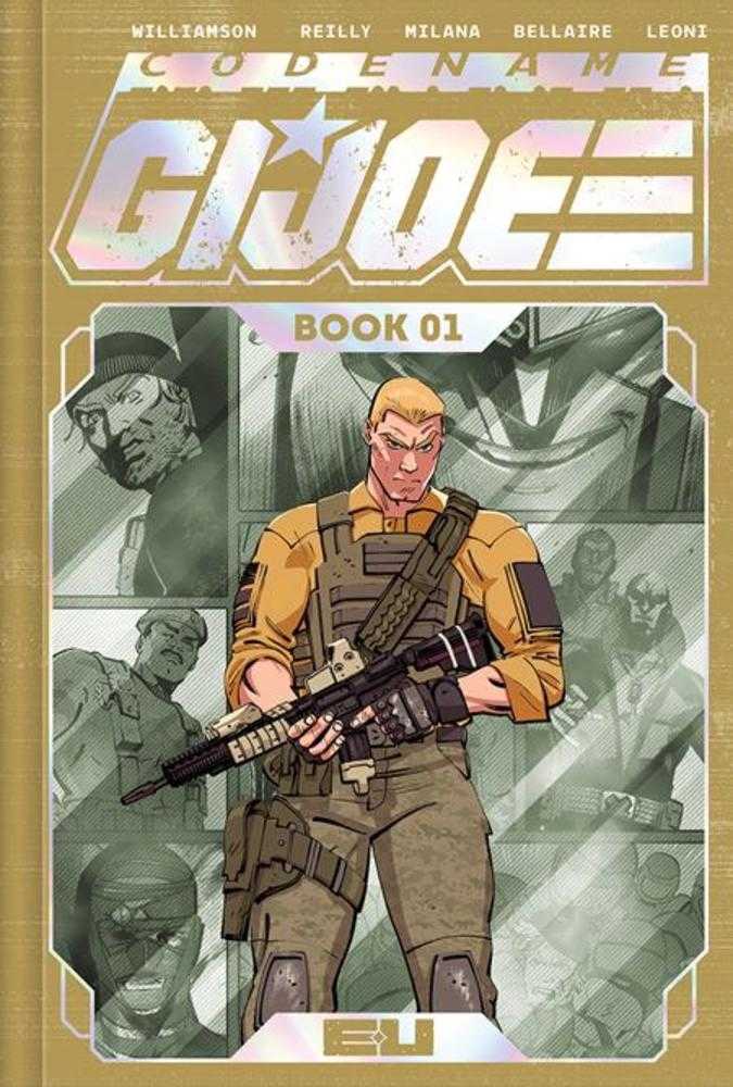 Nombre en clave GI Joe Edición de lujo Tapa dura Libro 01 Portada de Tom Reilly