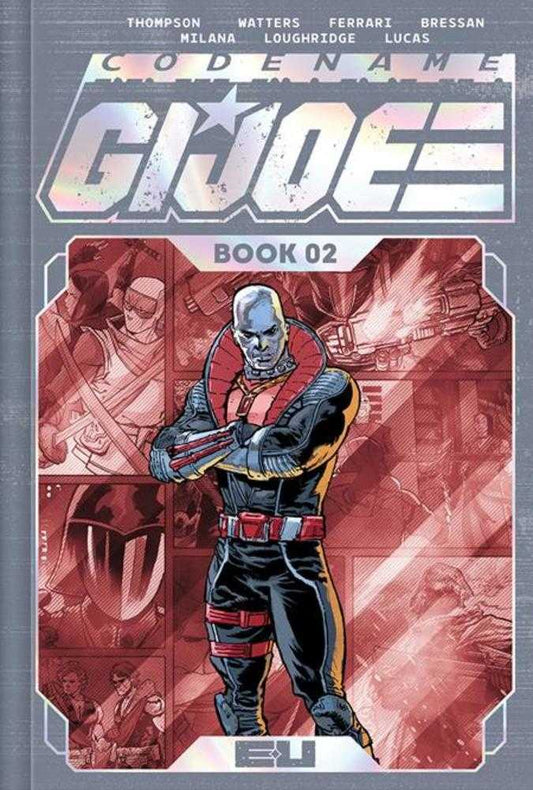 Codename G.I. Joe Deluxe Edition Hardcover Book 02 Direct Market Exclusive Andrei Bressan & Adriano Lucas Spot Foil Cover - Cadets Toys & Comics