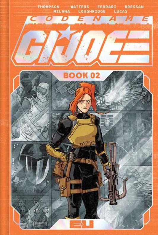 Codename G.I. Joe Deluxe Edition Hardcover Book 02 Marco Ferrari Spot Foil Cover - Cadets Toys & Comics